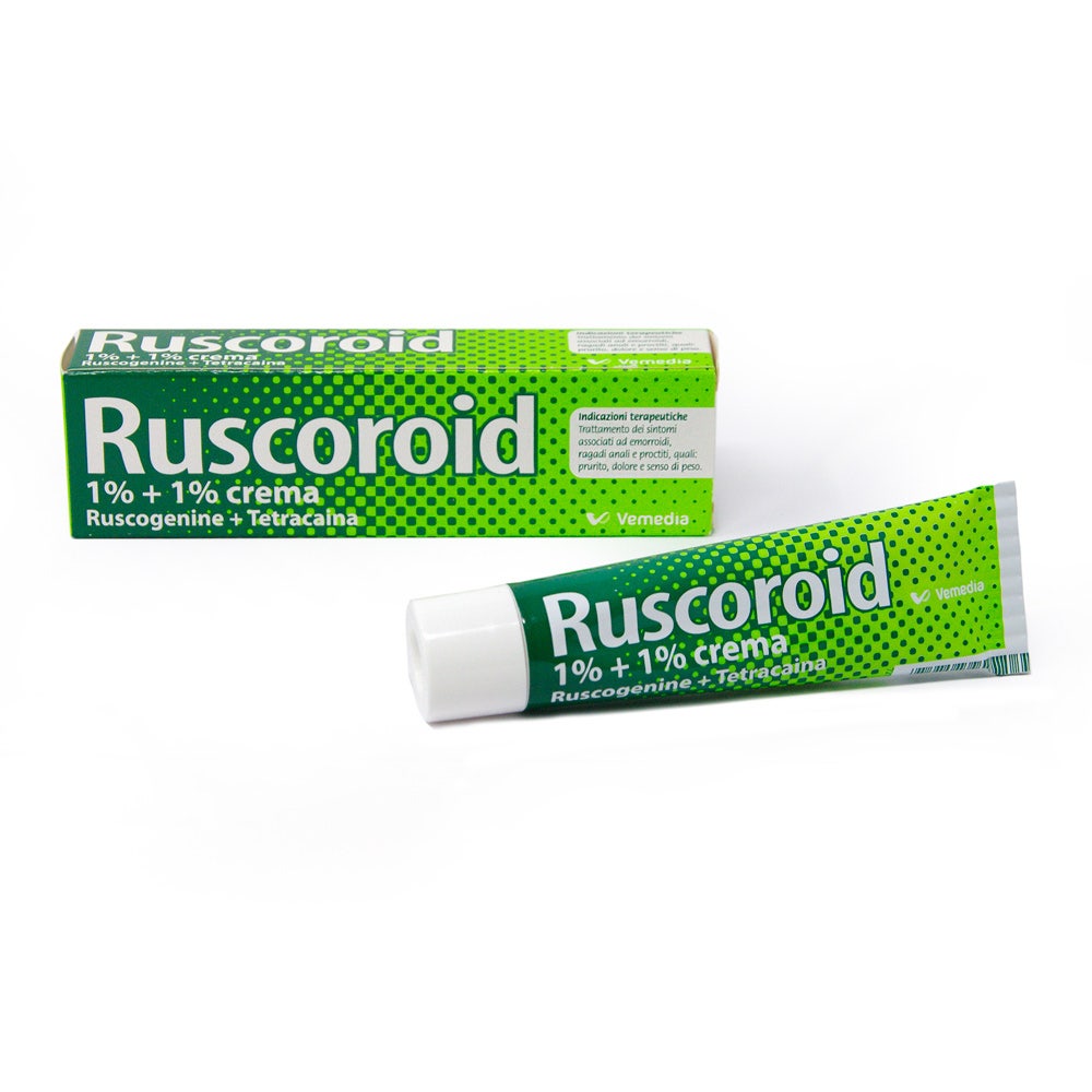 Ruscoroid Crema Rettale 40g 1% + 1%-5
