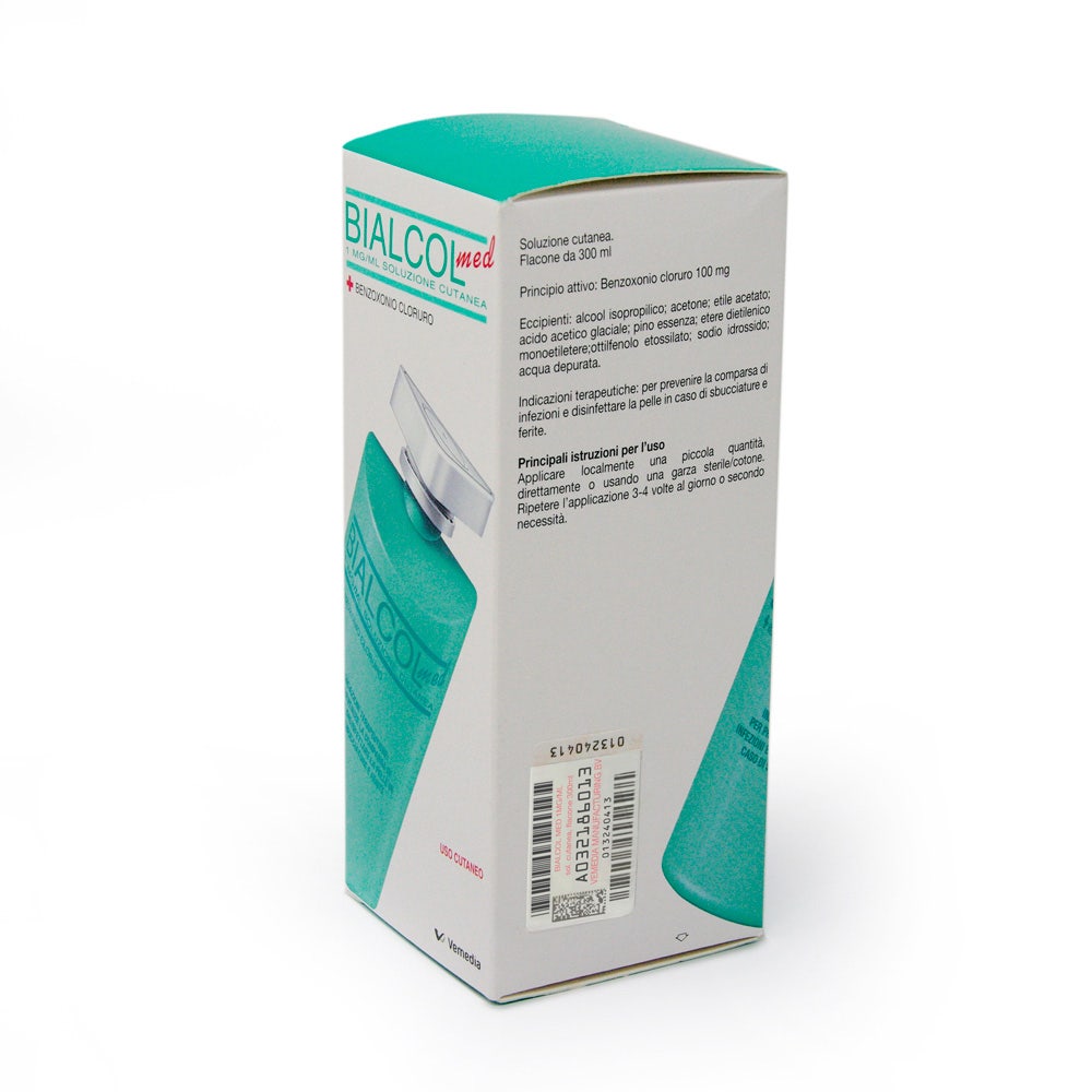 Bialcol Med Soluzione Cutanea 300ml 0,1%-7