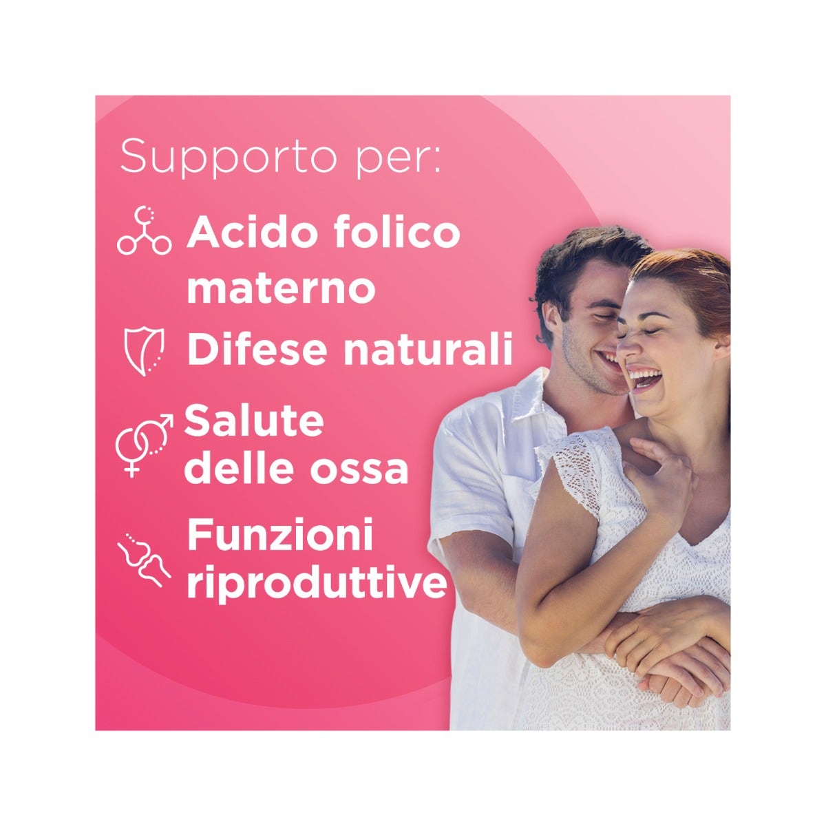 Multicentrum Pre-Mamma Integratore Alimentare Multivitaminico Acido Folico Calcio Vitamina D E 30 Compresse-3