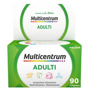 Multicentrum Adulti Integratore Alimentare Multivitaminico Vitamina C B D3 Calcio Ferro Zinco 90 Cpr-0