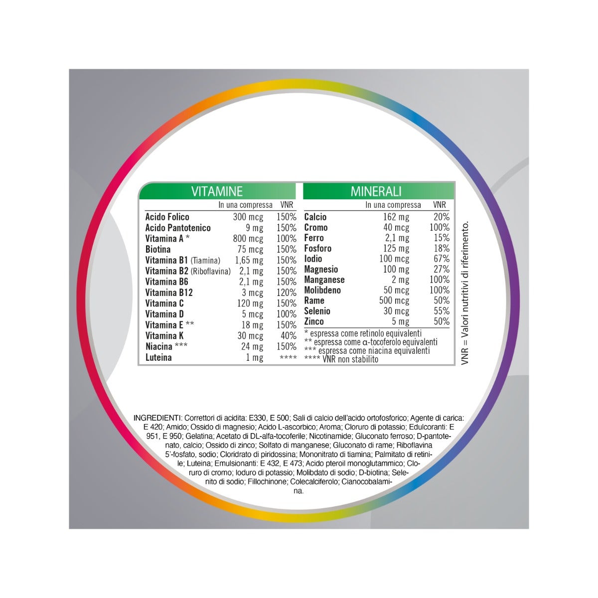 Multicentrum Adulti 50+ Effervescente Integratore Multivitaminico Vitamina B C D A  Magnesio 20 Compresse-9