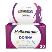 Multicentrum Donna Integratore Alimentare Multivitaminico Vitamina D Calcio Ferro Acido Folico 30Cpr-0