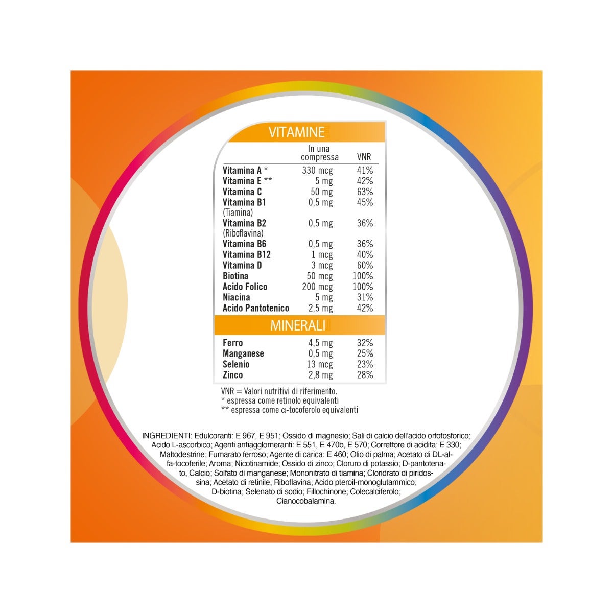 Multicentrum Junior Integratore Alimentare Vitamine Bambini 4+ Vitamina D3 Vitamina C Ferro 30 Cpr-8
