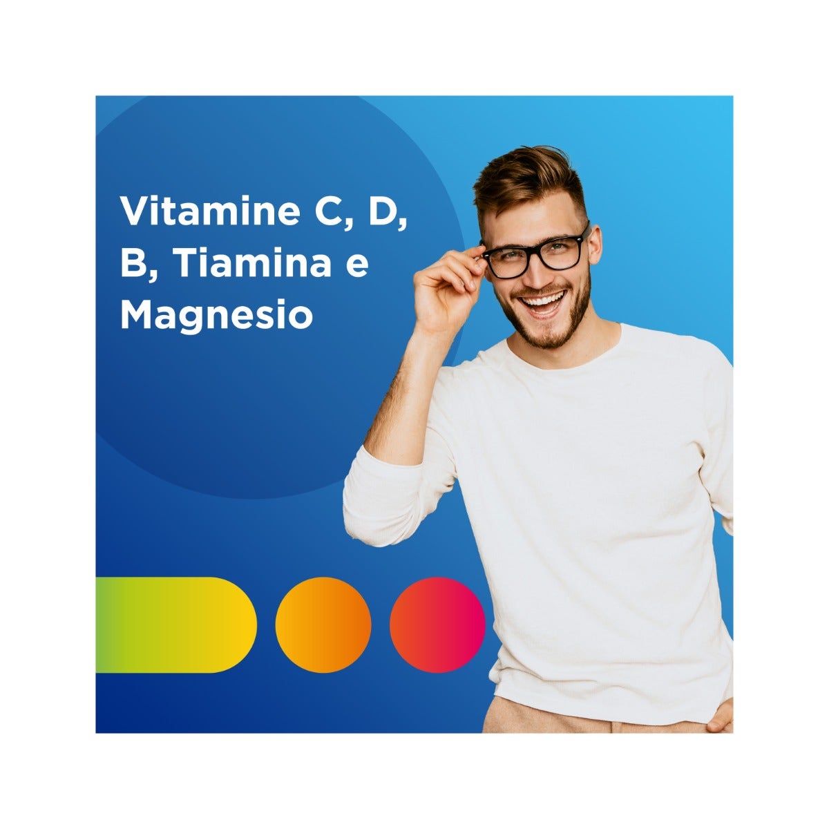 Multicentrum Uomo Integratore Alimentare Multivitaminico Vitamina B D3 A Calcio Magnesio 30 Compresse-5