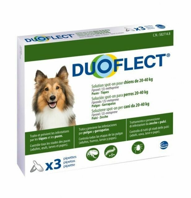 Duoflect Soluzione Spot On Cani 20-40kg 3 Pipette-2