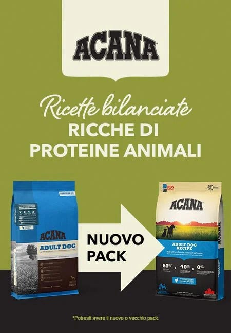 Acana Cane Adulto Recipe Crocchette Sacco 11,4kg-2