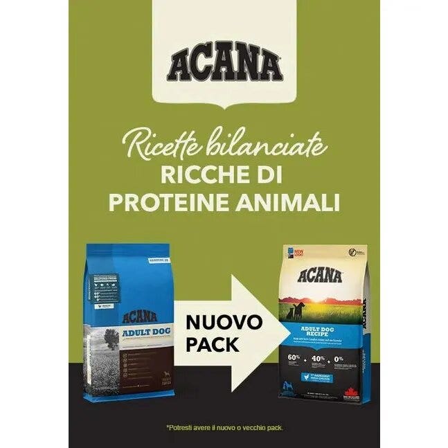 Acana Cane Adulto Recipe Crocchette Sacco 11,4kg-7