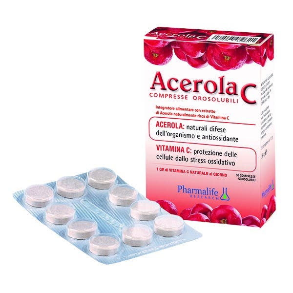 Acerola C 30 Compresse Orosolubili  - 1