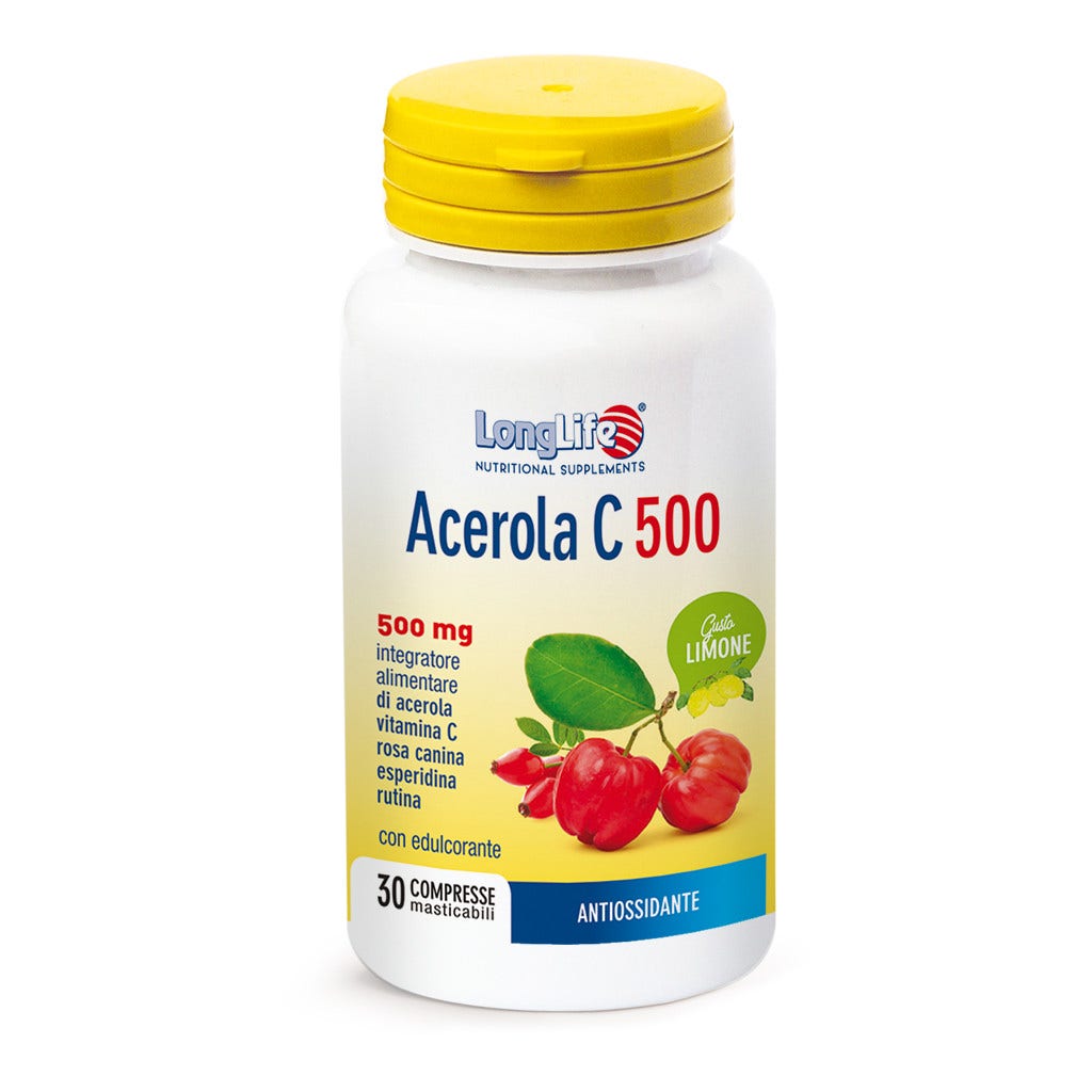 Longlife Acerola C 500 Limone 30 Compresse - 2