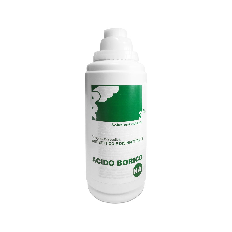 Acido Borico Soluzione Cutanea 3% 500ml  - 3