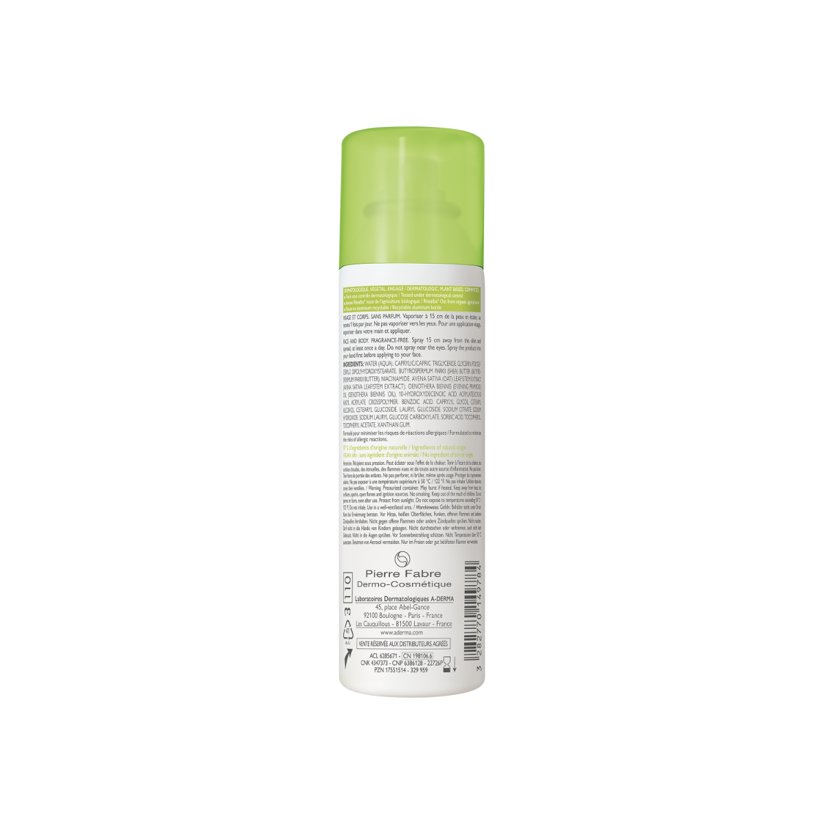 A-Derma Exomega Control Spray Emolliente Anti-Grattage 50ml-1