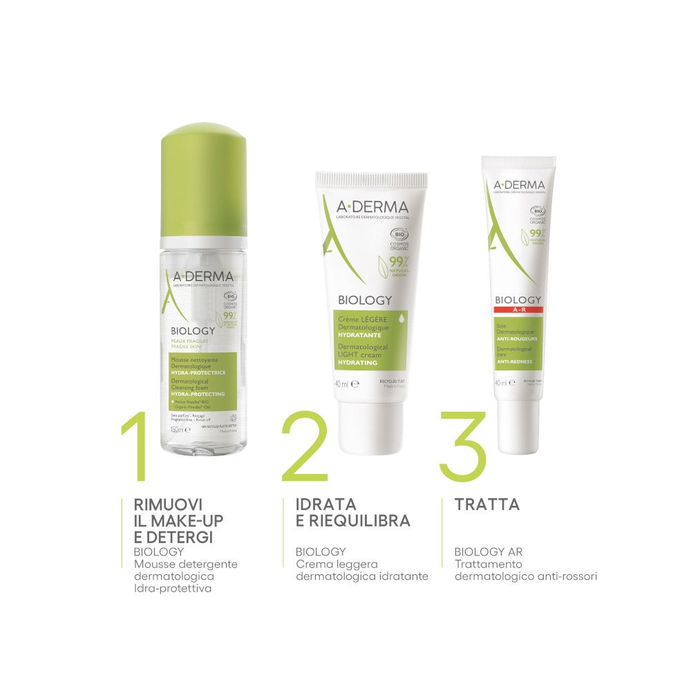 A-Derma Biology Mousse Detergente Dermatologica Idra-protettiva 150ml-5