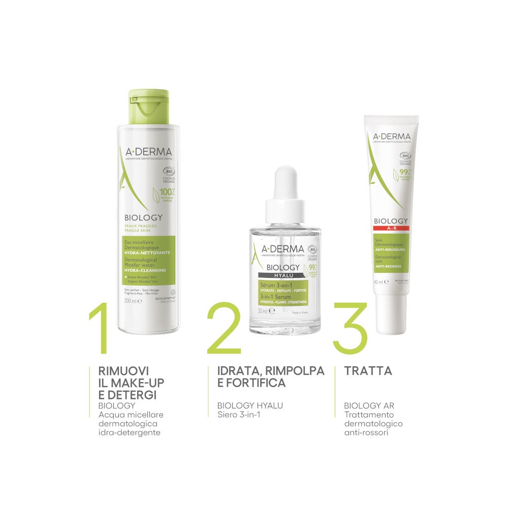 A-Derma Biology Hyalu Siero 3-in-1 Idratante 30ml-5
