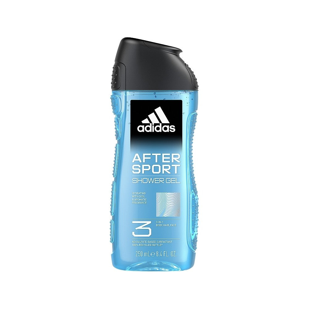 Adidas After Sport Gel Doccia Bagnoschiuma 3in1 400ml