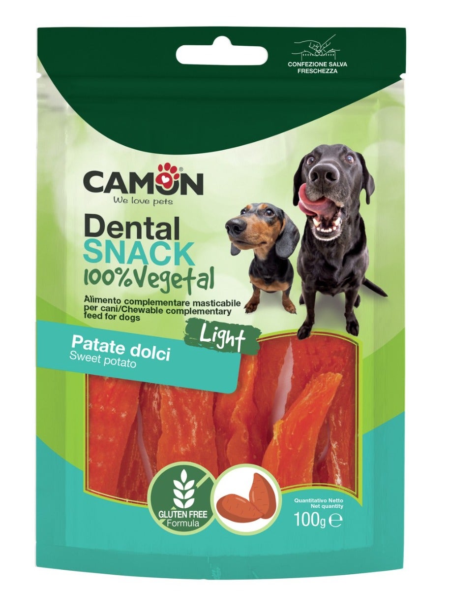 Camon Snack Straccetti Di Patata Dolce Per Cani 100g 4-8cm-2