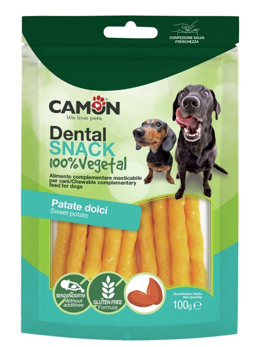 Camon Bauveg Snack Sticks Con Patata Dolce Per Cani 100g 10cm-4