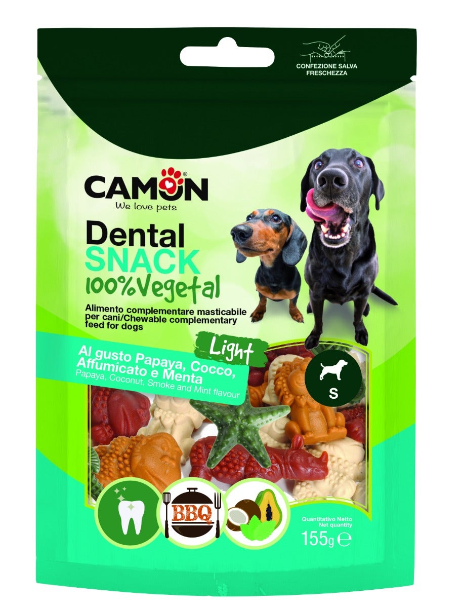 Camon Snack Dentale AnimalVeg Taglia S Quattro Gusti 155g-1
