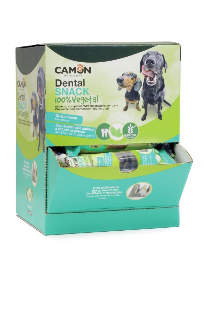 Camon Dental Snack Con Enzimi Attivi Per Cani 35g 12cm-2