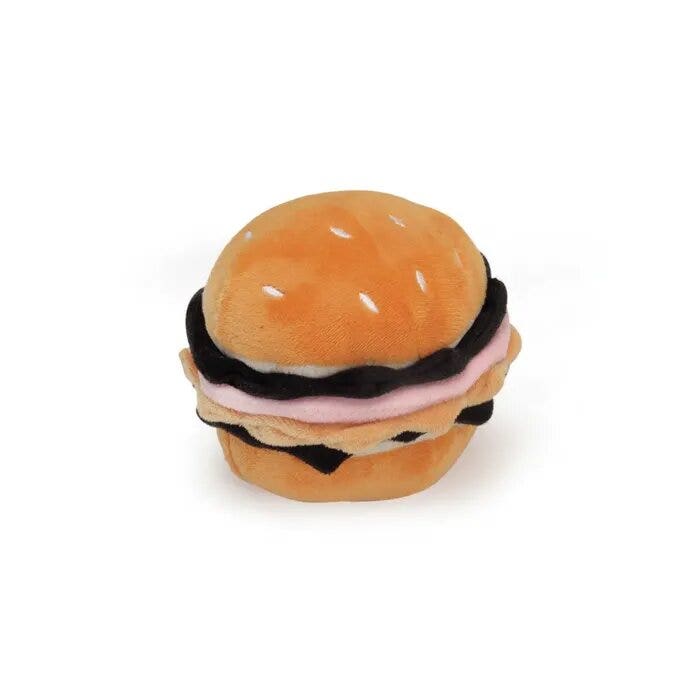 Camon Gioco Hamburger in Poliestere Con Squeaker  Per Cani-5