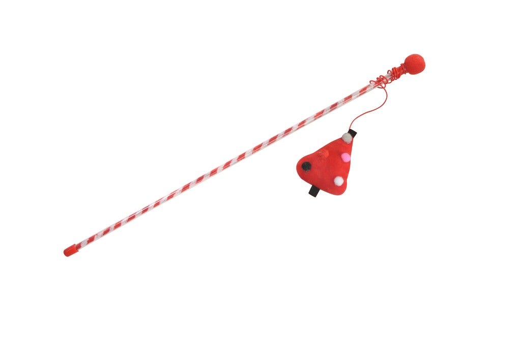 Camon Cannetta Natalizia Con Albero Di Natale E Pon-pon Per Gatti-3
