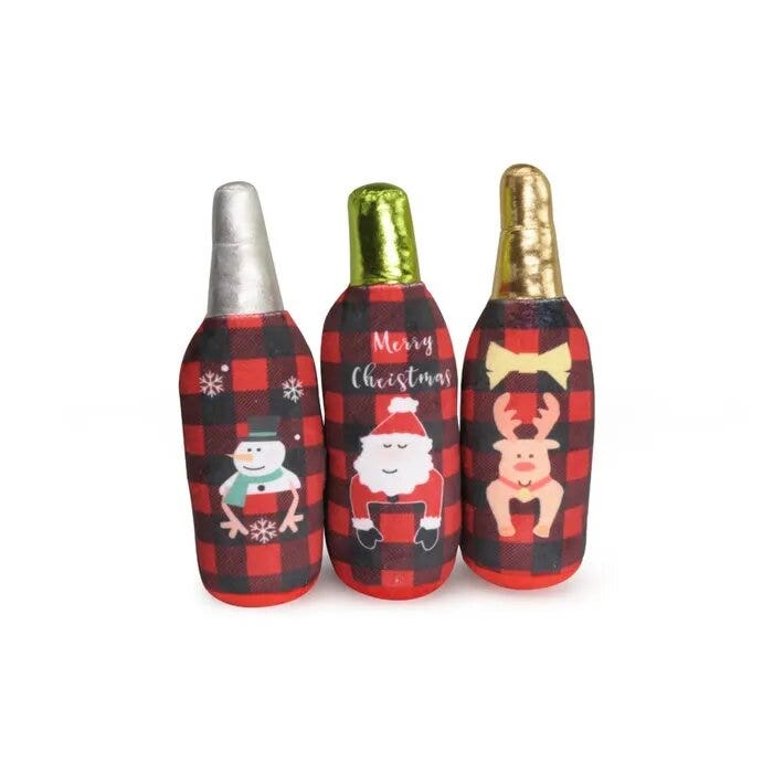 GIOCO CANE, BOTTIGLIA  C/SQUEAKER - 26CM-2