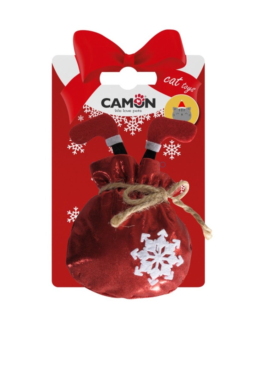 GIOCO GATTO STELLE(2P)+SACCO(1P)NATALIZI-1