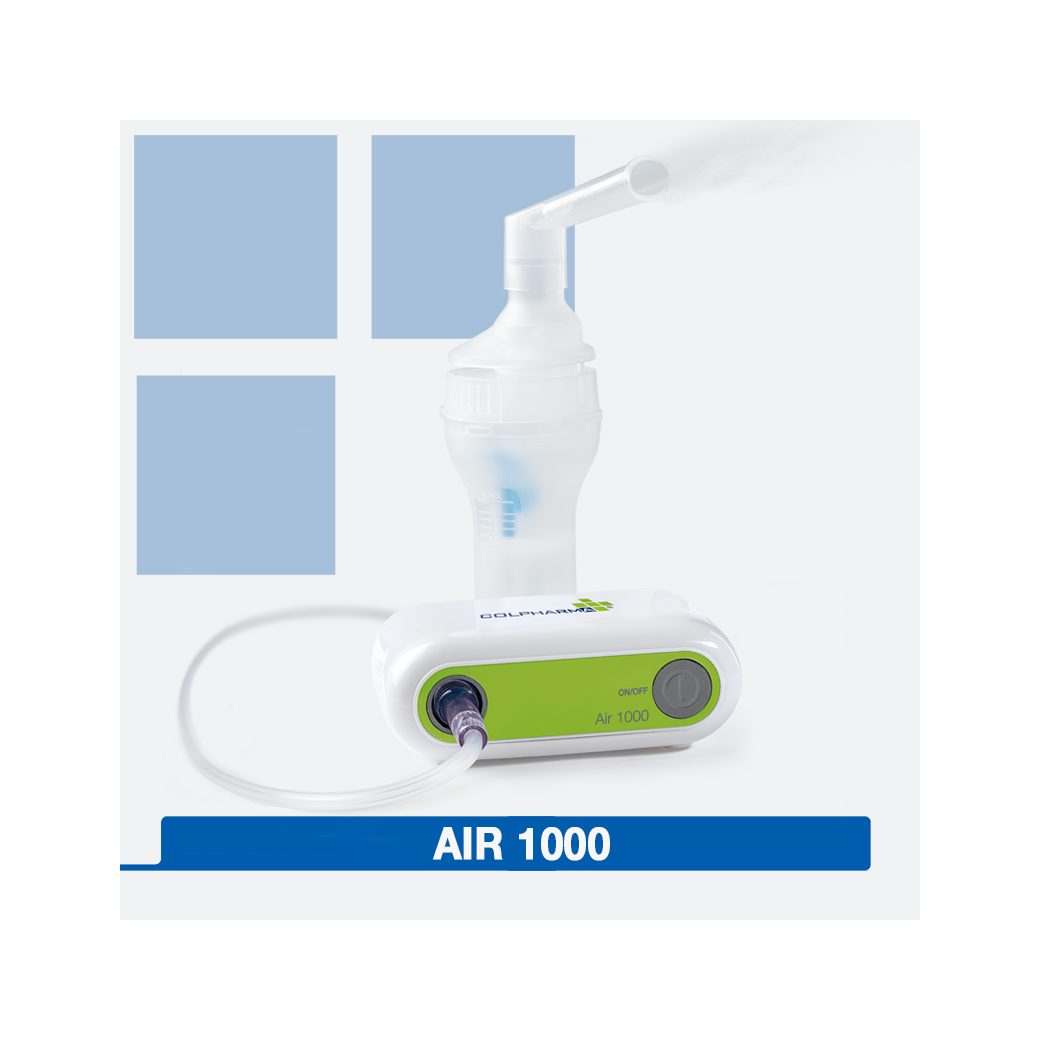 Colpharma Aerosol Compatto Con Microcompressore Air 1000 USB-3