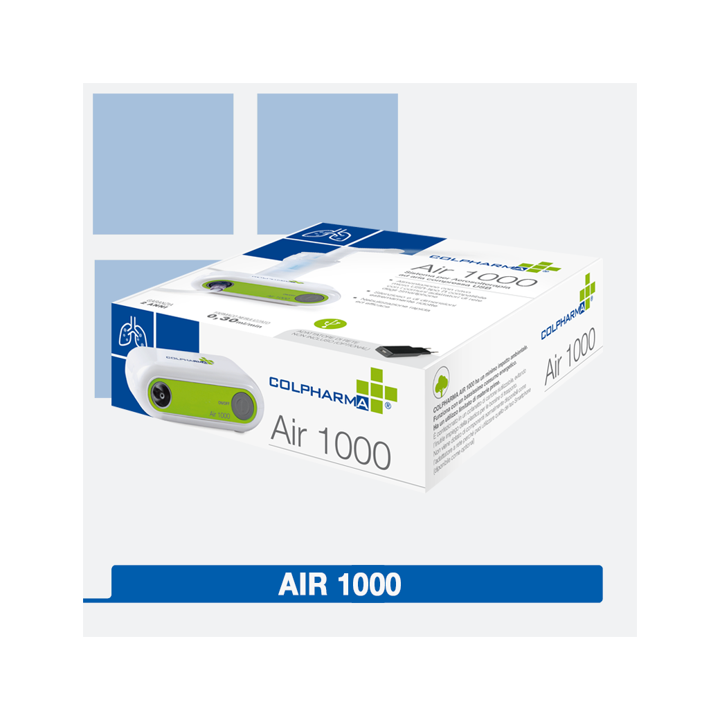 Colpharma Aerosol Compatto Con Microcompressore Air 1000 USB-4