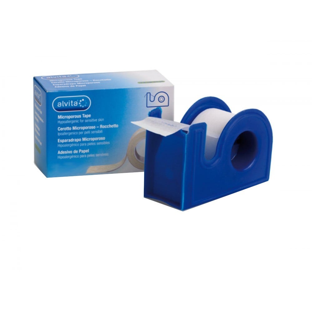 Alvita Cerotto Microporoso Rocchetto1,25cmX5m  - 1