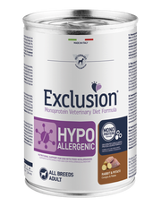 Exclusion Veterinary Diet Formula Hypoallergenic Per Cani Coniglio/Patate Lattina 400gr-1