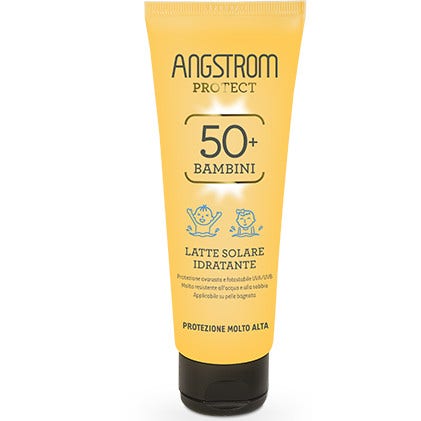Angstrom Solare Hydraxol Kids Latte Solare Idratante Bambini SPF50+ 250ml  - 2