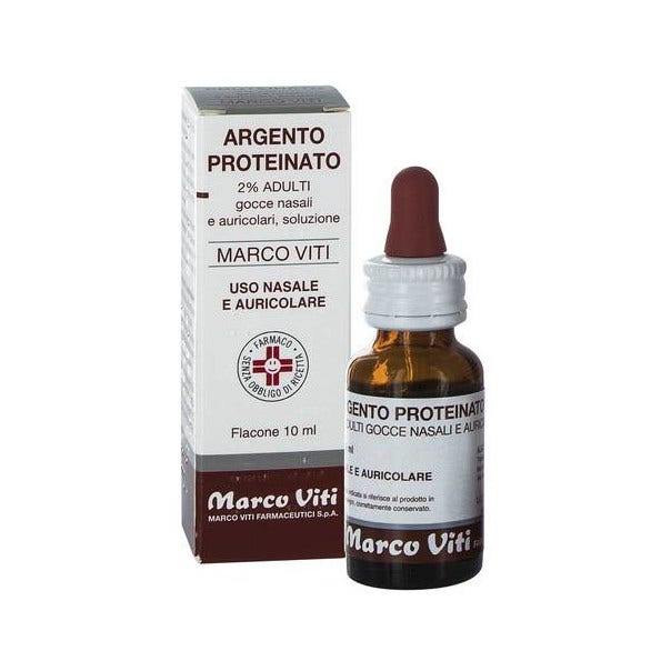 Argento Proteinato Marco Viti 2% 10ml  - 3