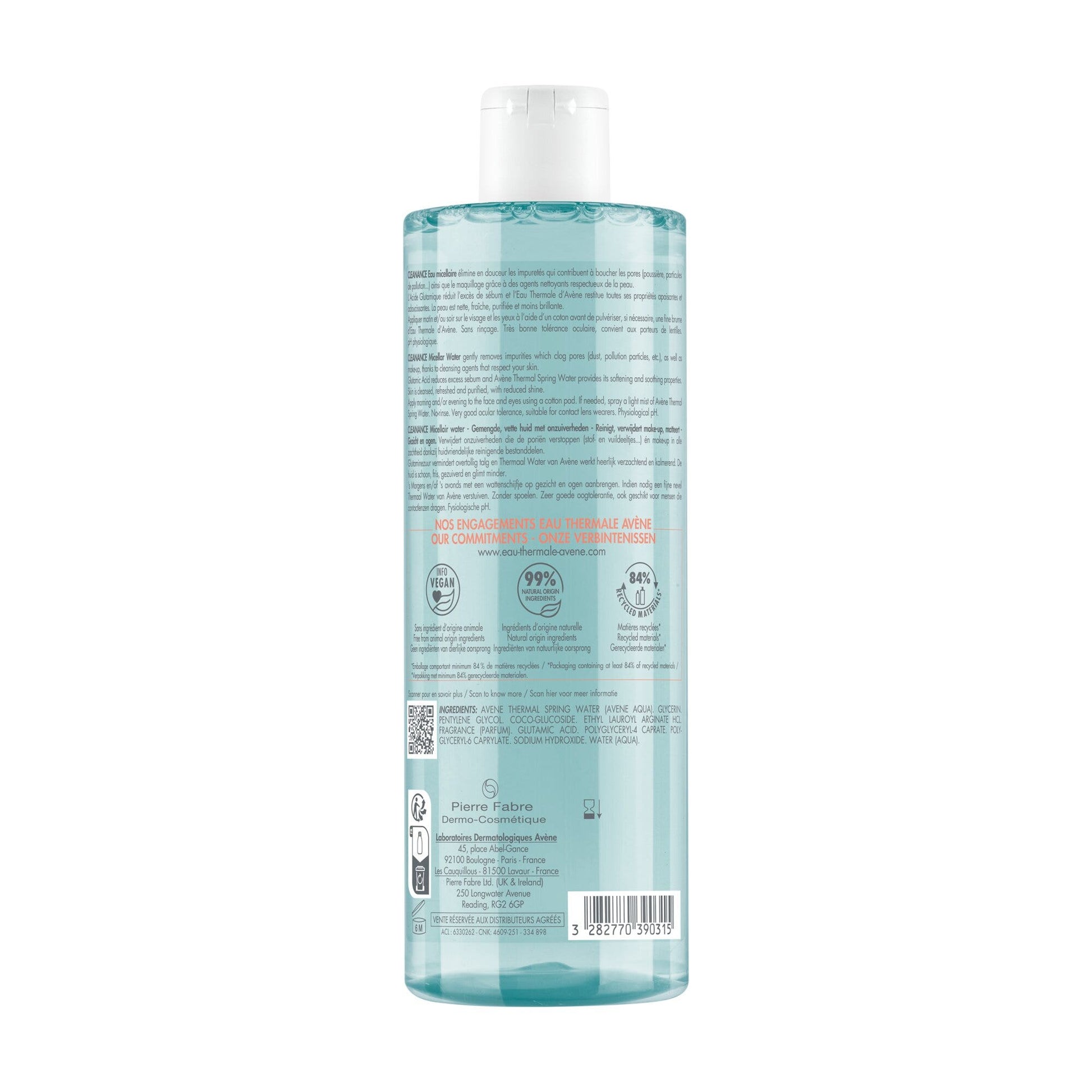 Eau Thermale Avène Cleanance Acqua Micellare 400ml-1