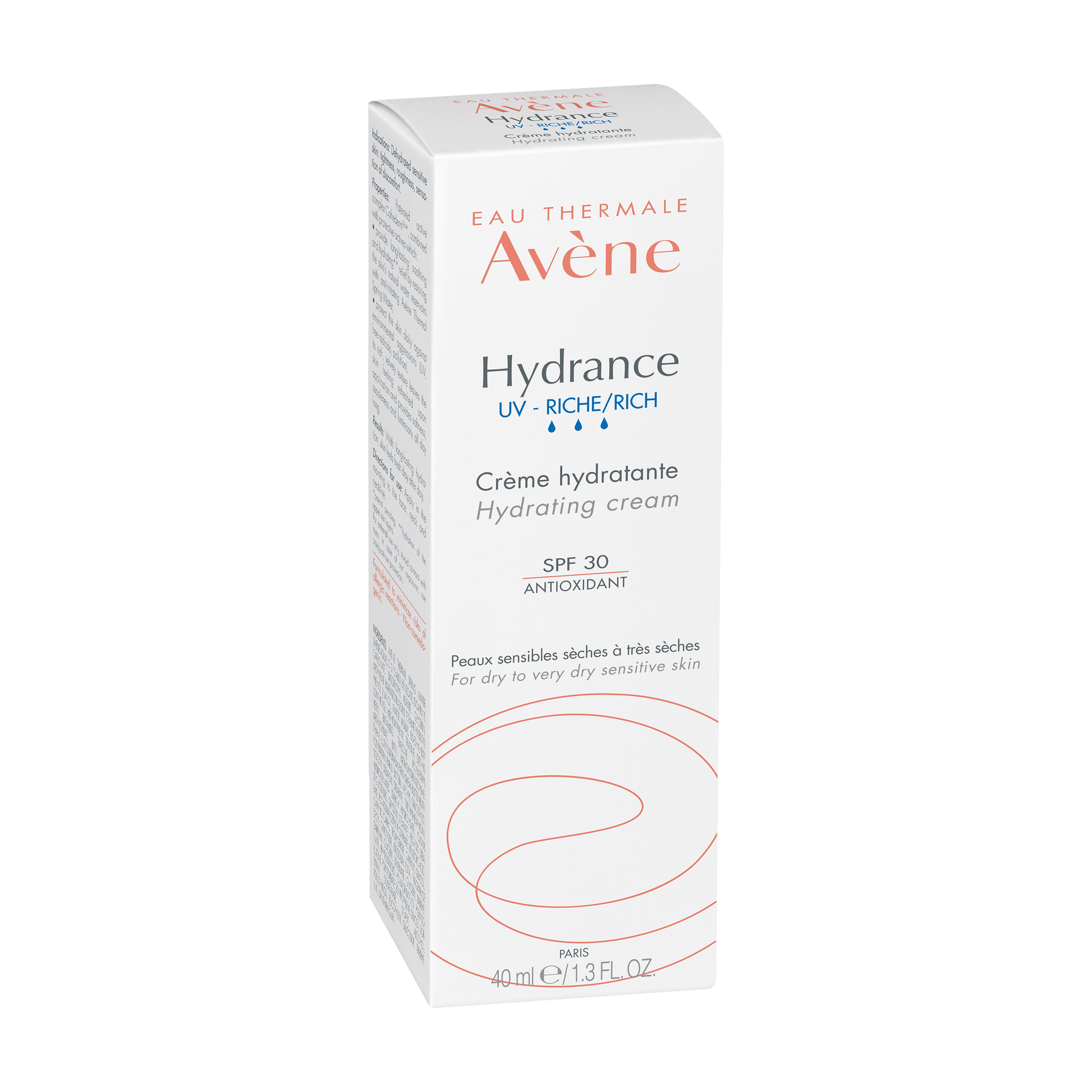 Eau Thermale Avene Hydrance Crema Idratante Ricca UV SPF30 40ml  - 4