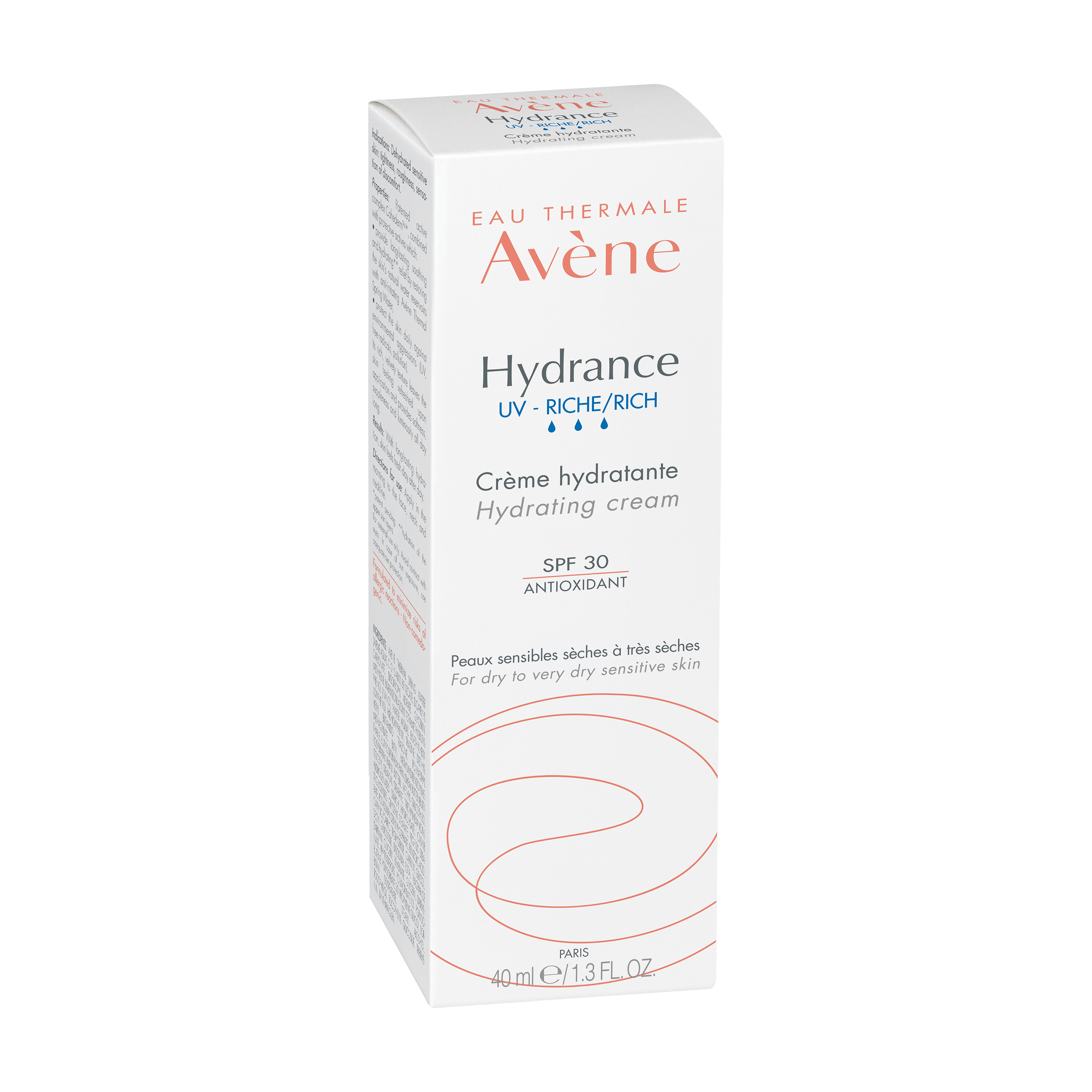 Eau Thermale Avene Hydrance Crema Idratante Ricca UV SPF30 40ml  - 4