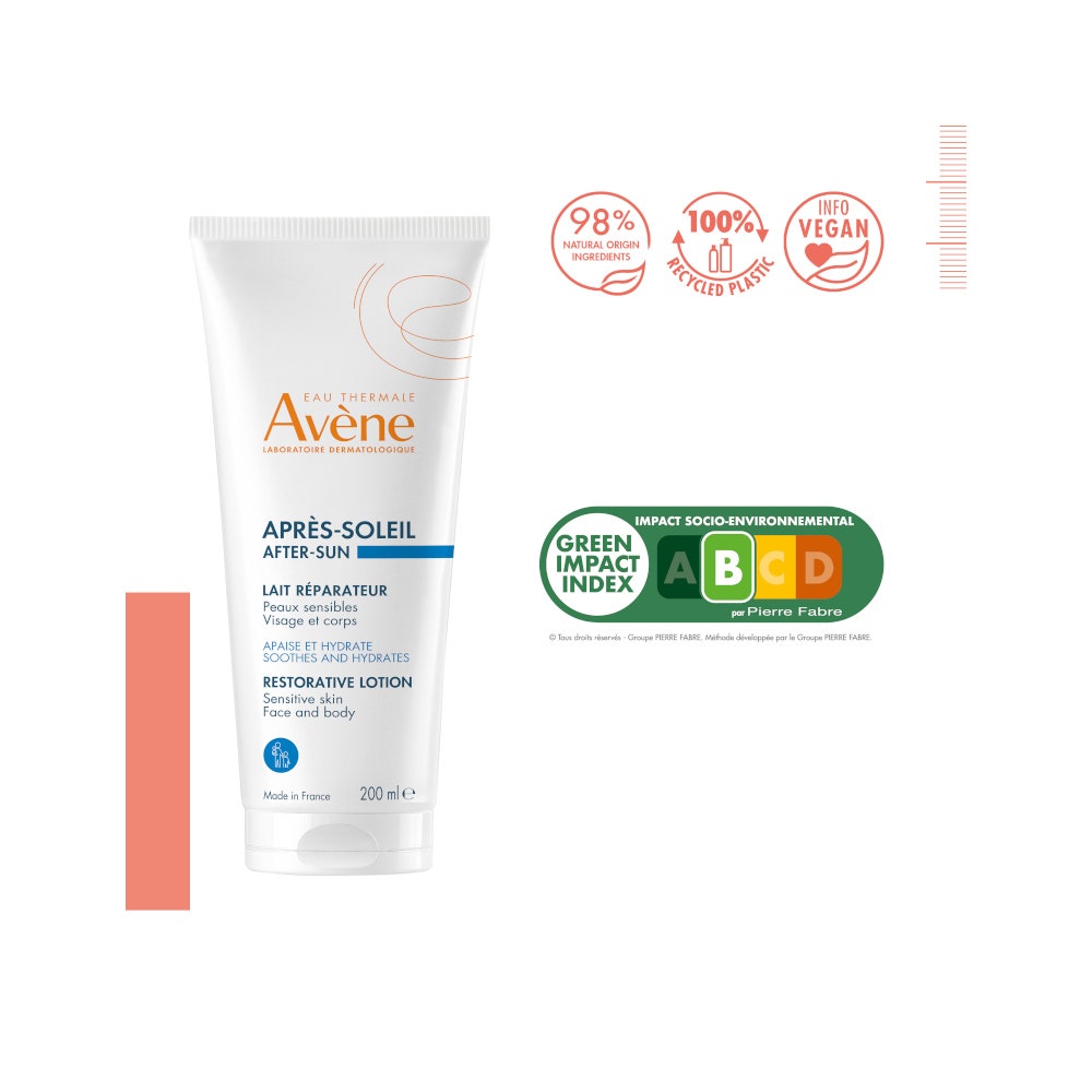 Eau Thermale Avene Latte Ristrutturante Doposole 200ml-2