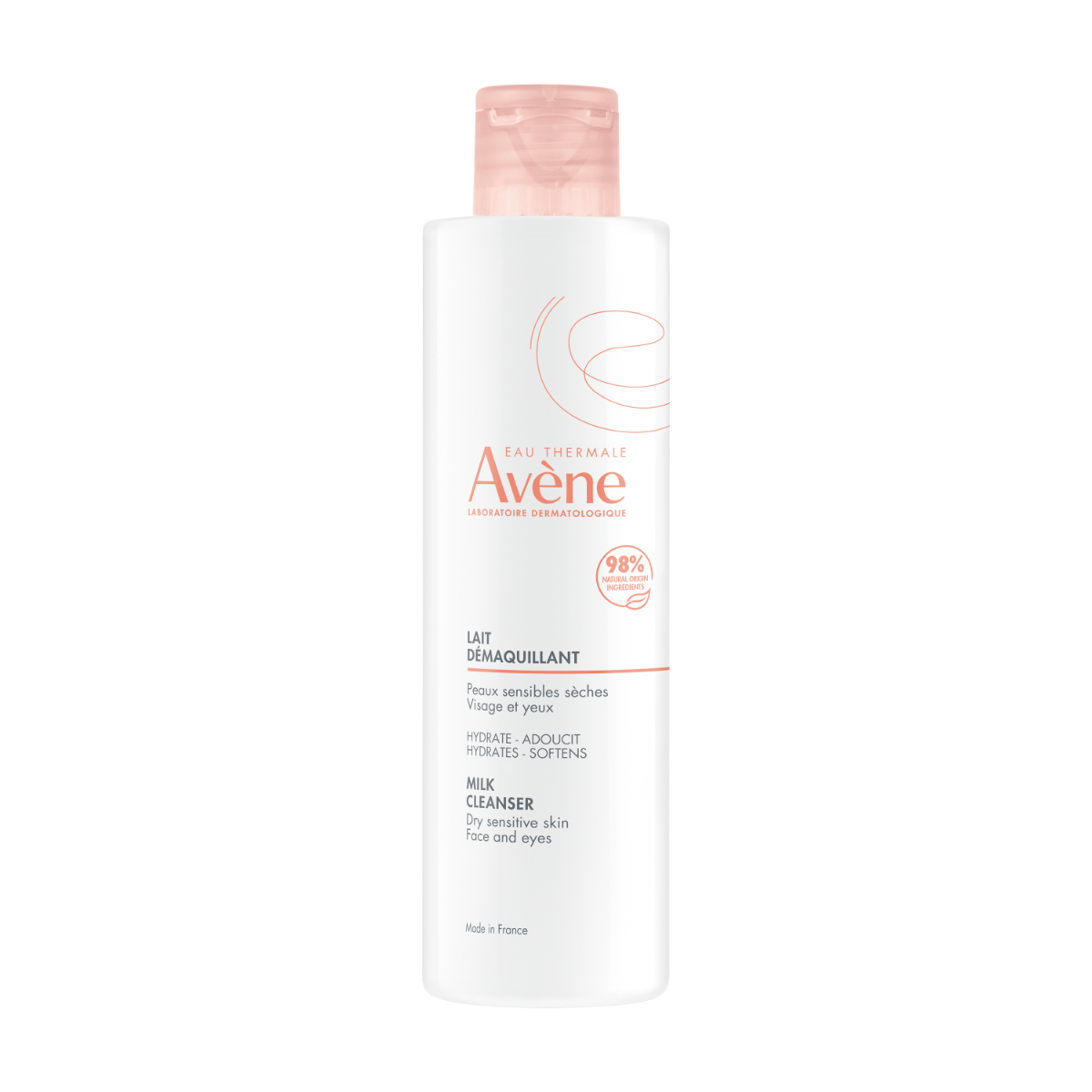 Eau Thermale Avène Les Essentiels Latte Detergente Pelle Sensibile/Secca 200ml-0