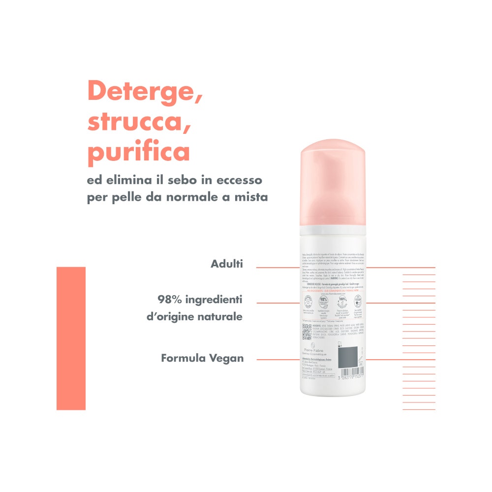 Eau Thermale Avène Les Essentiels Mousse Opacizzante Detergente 150ml-1