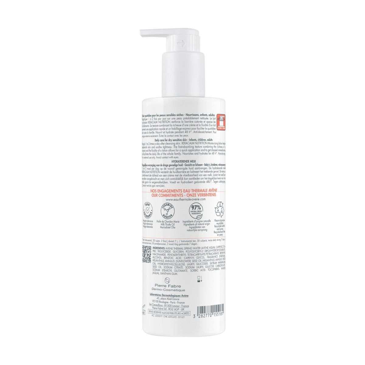 Eau Thermale Avène Xeracalm Nutrition Latte Idratante Pelle Secca 400ml-1