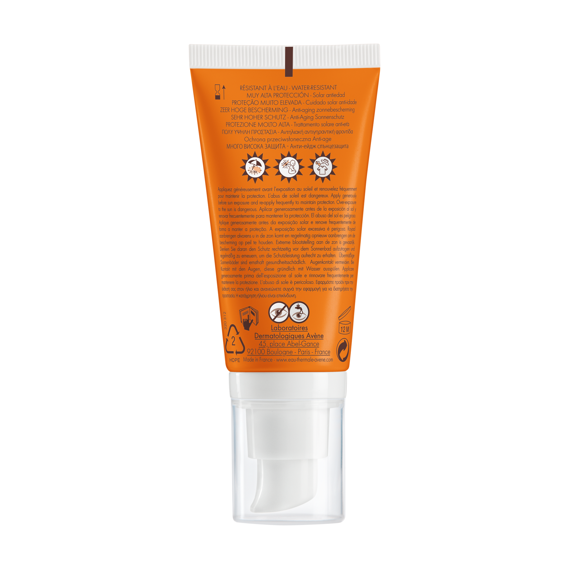 Eau Thermale Avene Protezione Solare Crema Antiage 50+ SPF 50ml  - 5