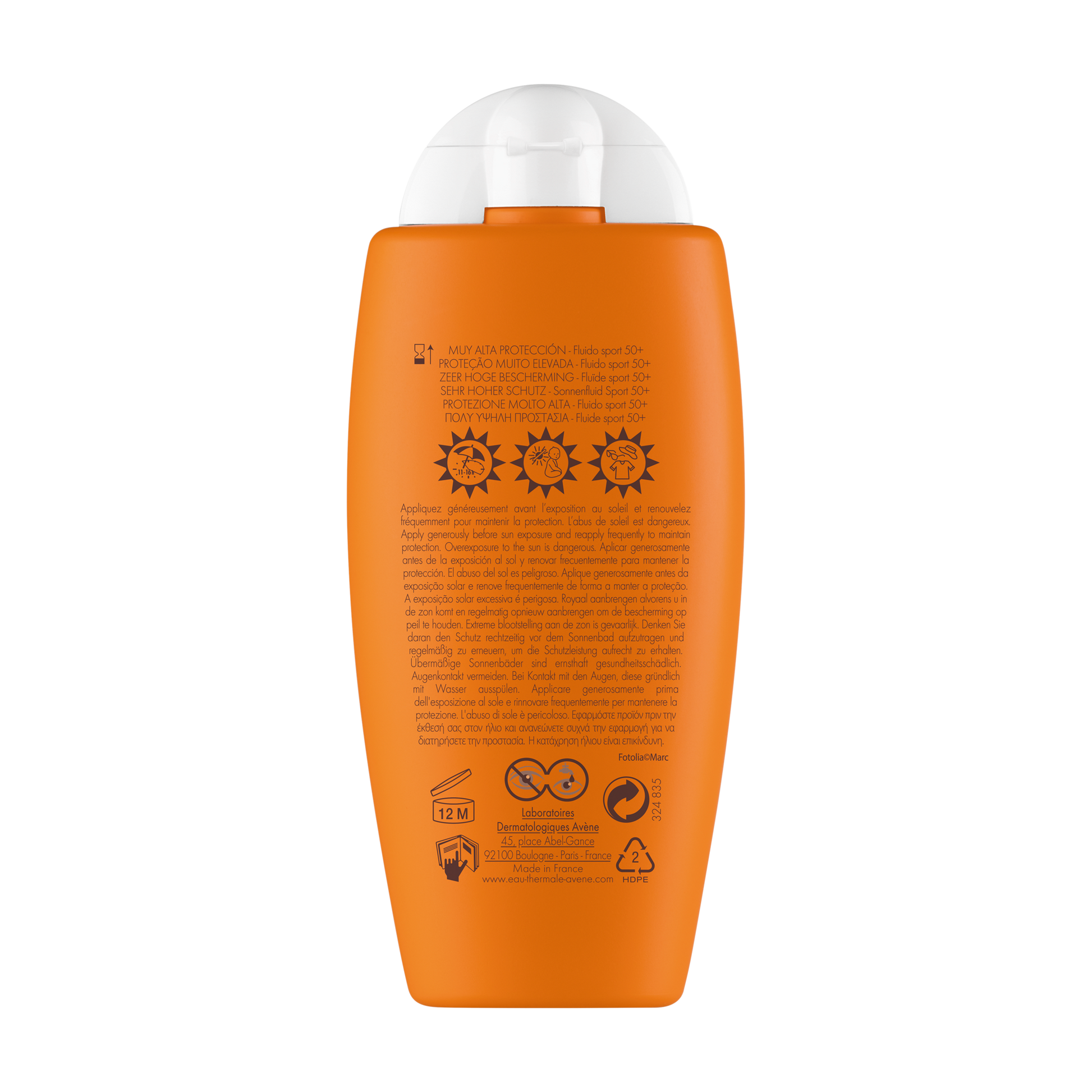 Eau Thermale Avene Protezione Solare Molto Alta Fluido Sport SPF 50+ 100ml-4
