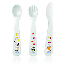 Avent Coltello Forchetta E Cucchiaio 18M+  - 1