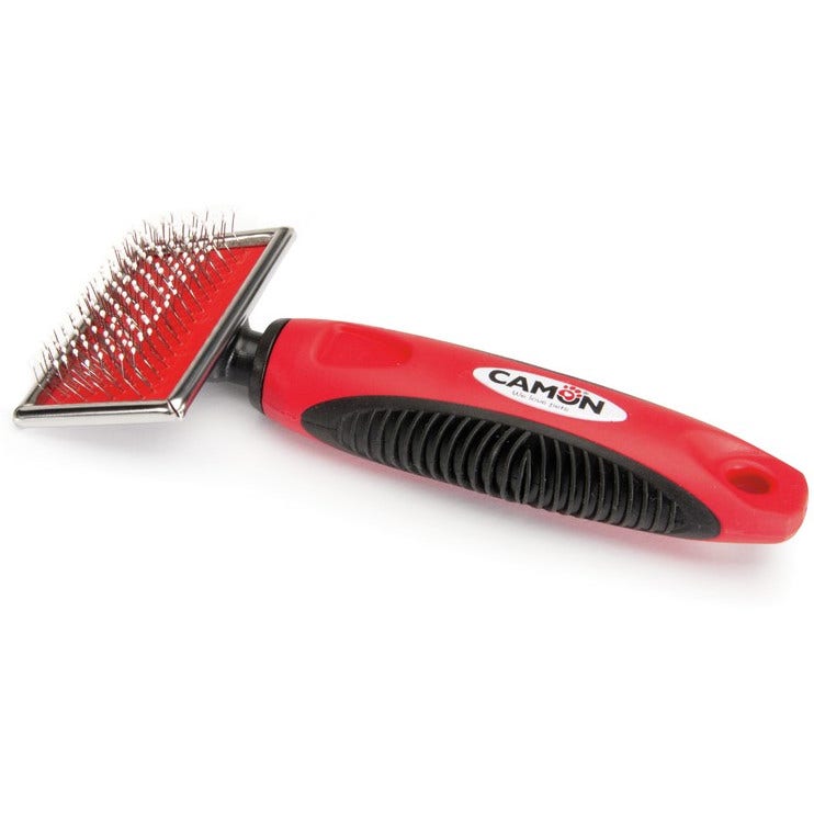 Camon Cardatore Con Denti In Acciaio Punte Arrotondate 12x8cm  - 1