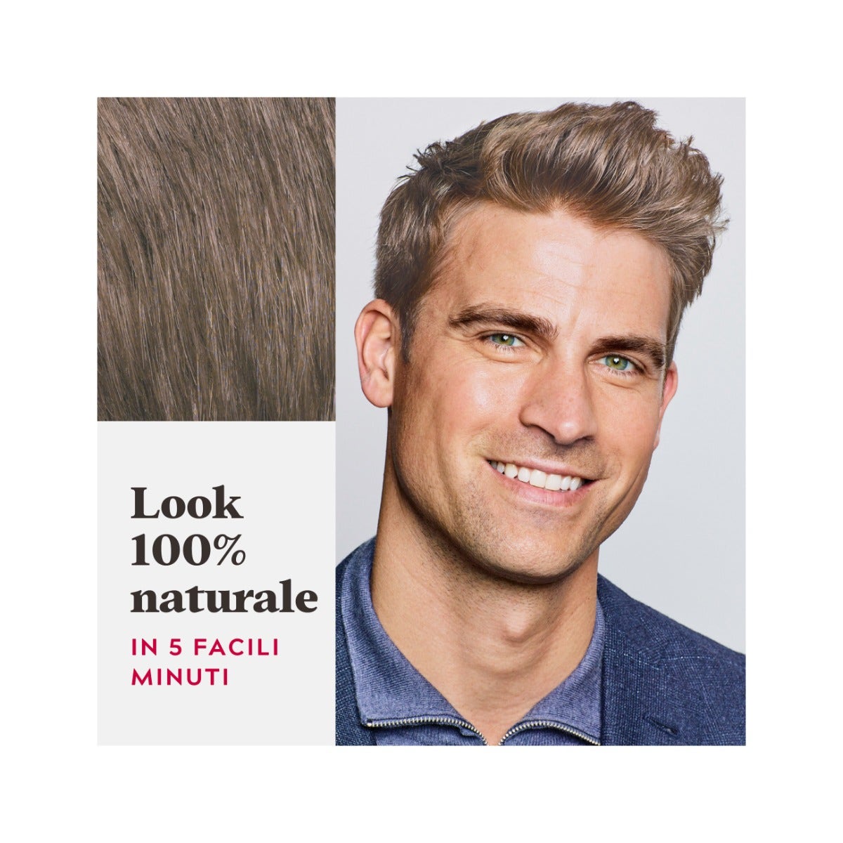 Just For Men Shampoo Colorante Castano Chiaro 30ml-8