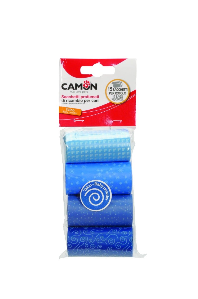 Camon Sacchetti Igienici Colorati Profumati Al Talco 4x15 Pezzi-1