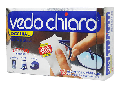 Vedochiaro Salviette Occhiali 16 Pezzi  - 2