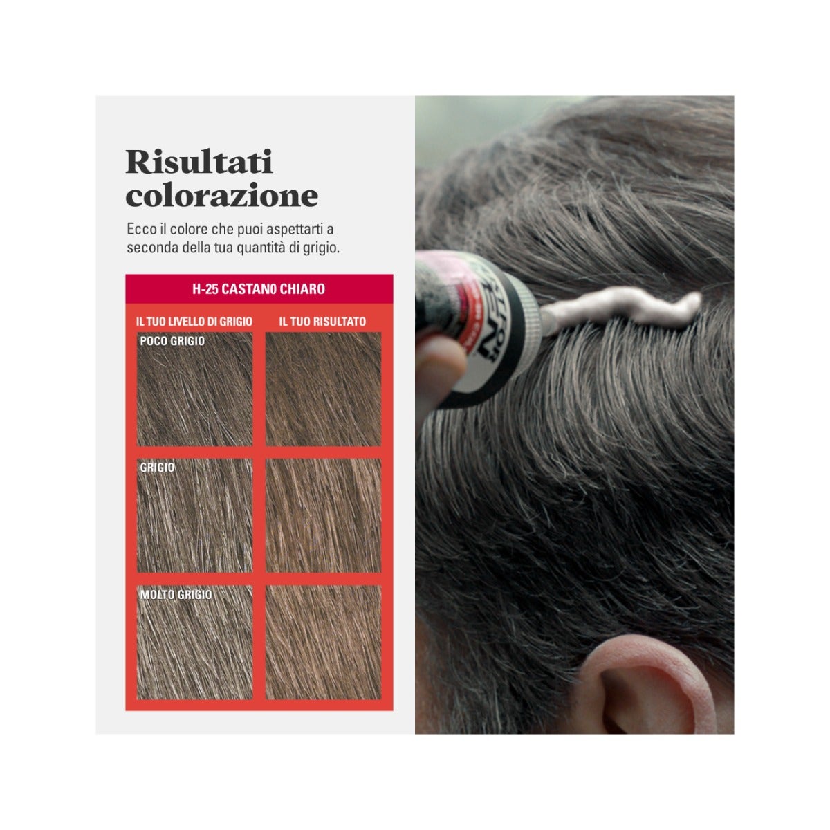 Just For Men Shampoo Colorante Castano Chiaro 30ml-10