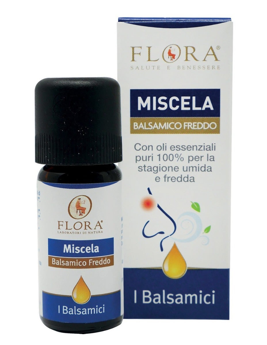 Flora Miscela Profumata Balsamica Freddo Oli Essenziali Balsamici 10ml-2