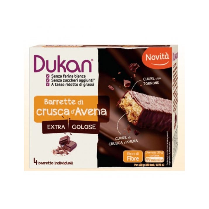 Dukan Barrette Crusca Avena Gourmand 4 Barrette  - 2