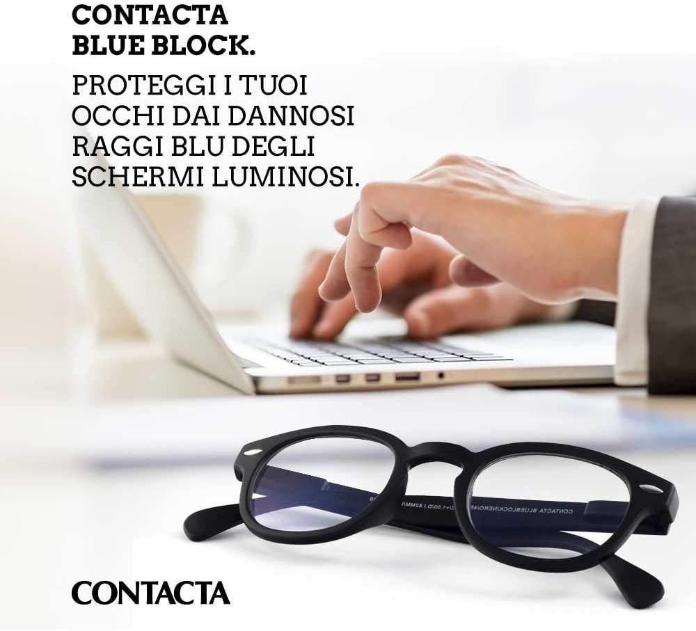 Contacta Blue Block Occhiale Per Computer +3,00 Diottrie  - 6